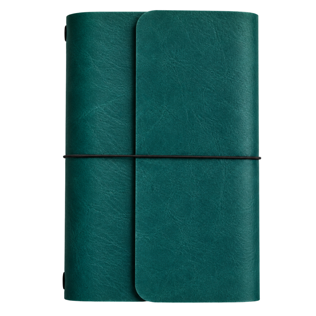 The Story - Refillable A5 Leather Notebook, Trifold | Dark Green
