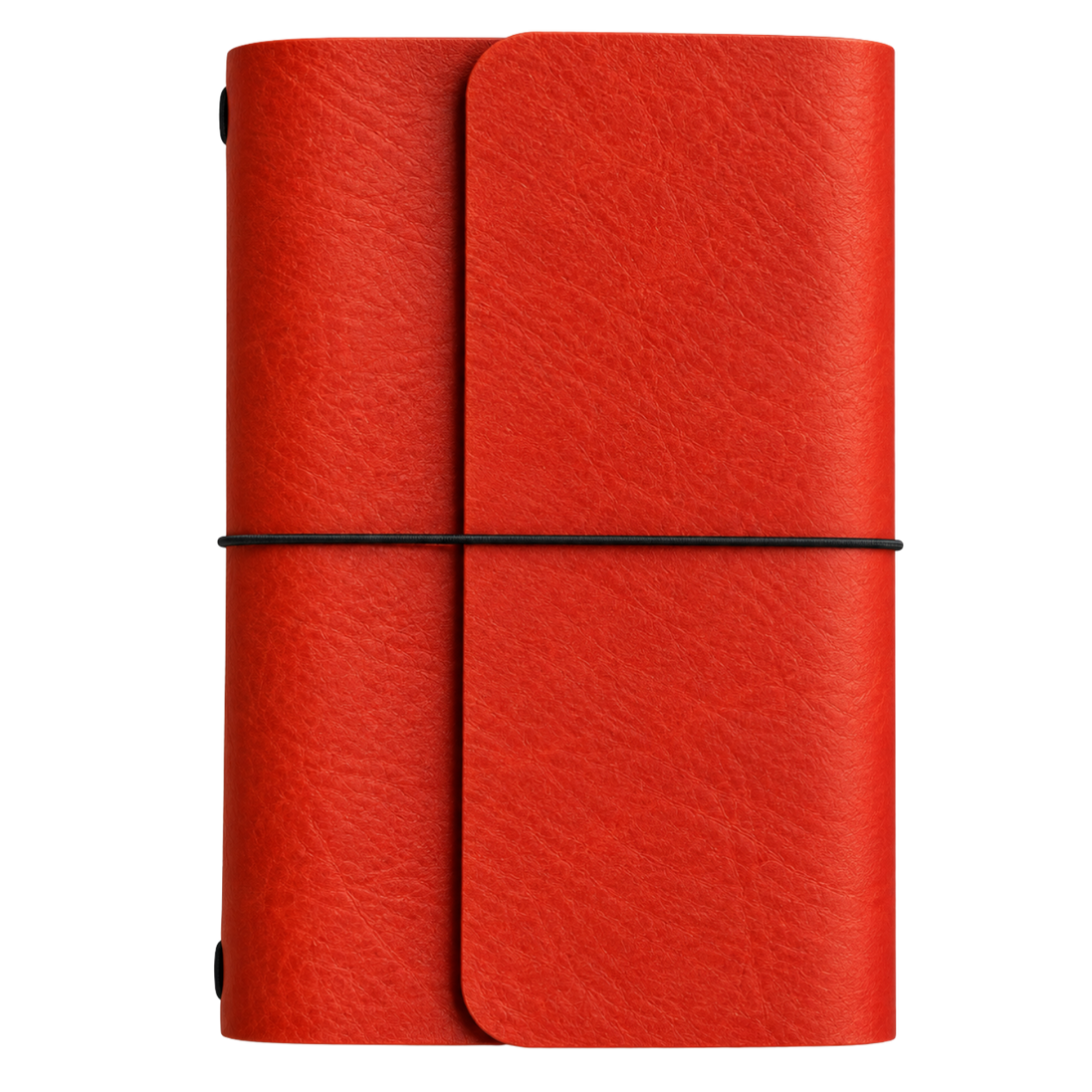 The Story - Refillable A5 Leather Notebook, Trifold | Red